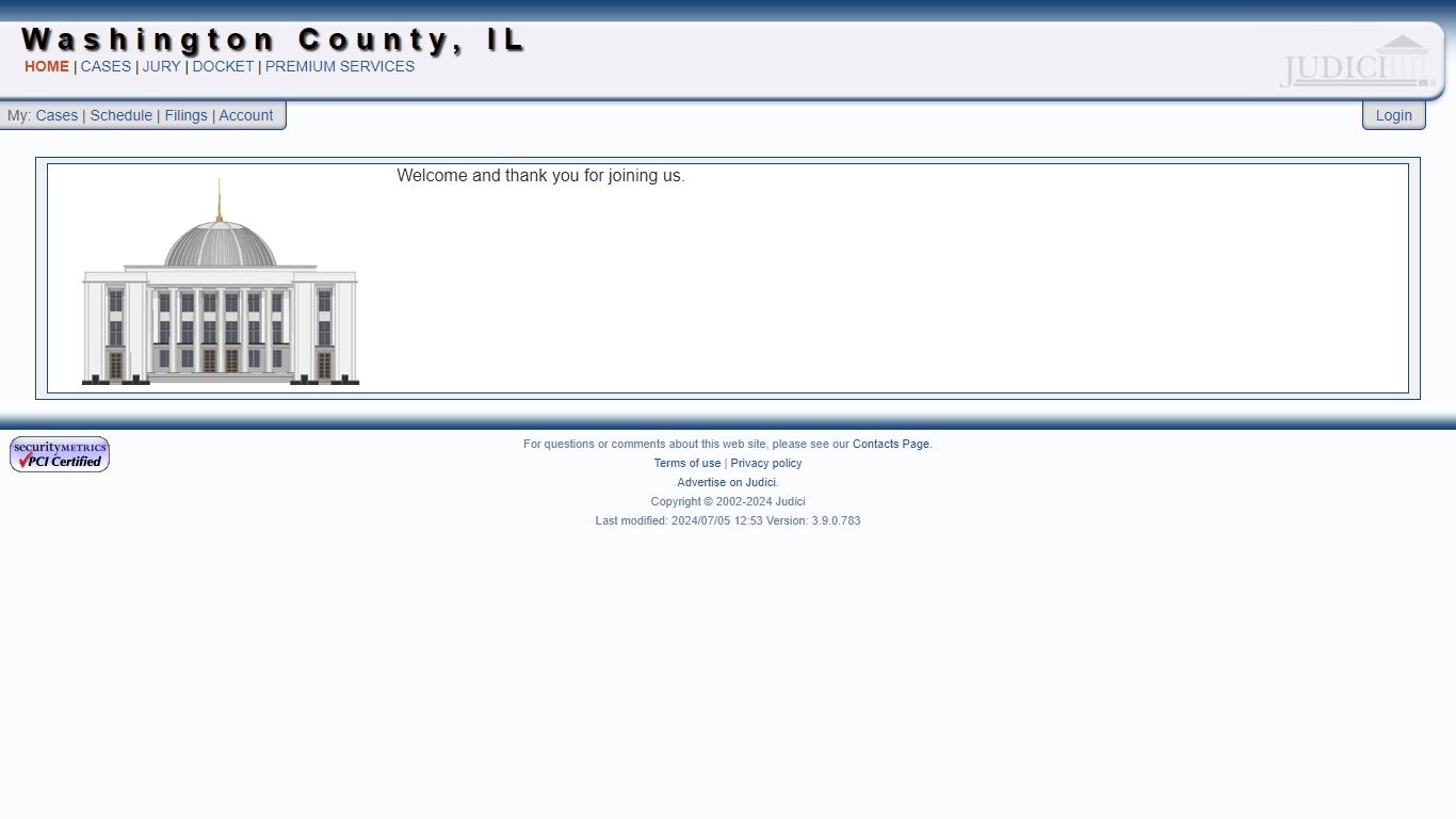 Washington County, IL Welcome Page - Judici